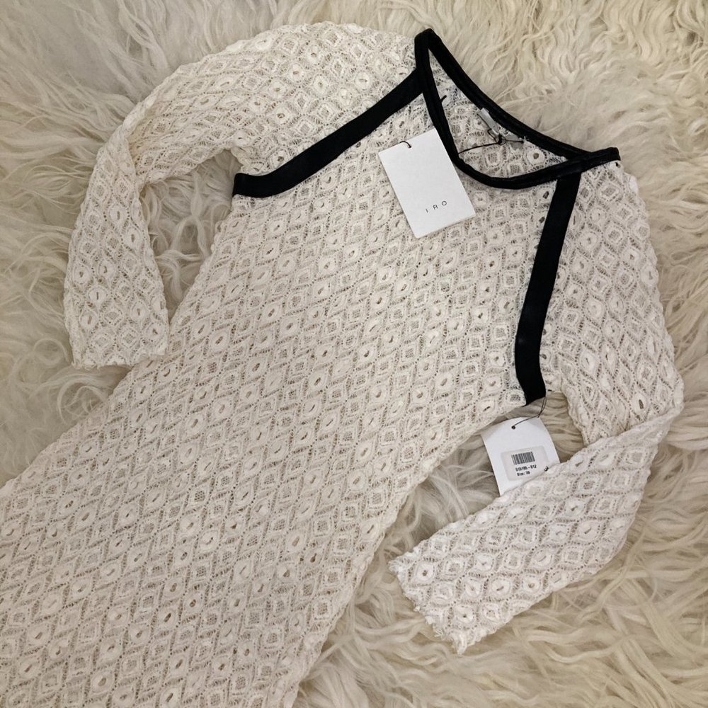 IRO Crew Neck Mini Dress - Picture 2 of 12